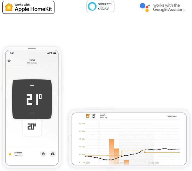 3x Têtes Thermostatiques intelligentes + Hub