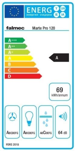 Hotte de ventilation MARTE PRO 120 FALMEC