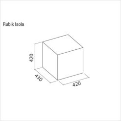 Hotte de ventilation E-ION RUBIK ISOLA W FALMEC