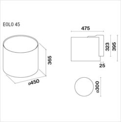 Hotte de ventilation E-ION EOLO 45 N FALMEC