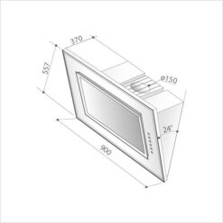 Hotte de ventilation DHV7962X DE DIETRICH