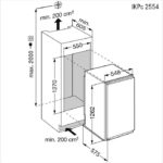 IKPC-2554-21 LHD LIEBHERR Réfrigérateur