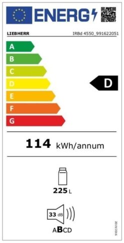 IRBD-4550-20 LIEBHERR Réfrigérateur
