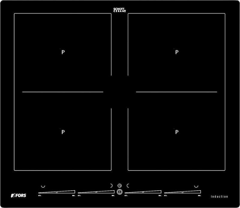 FORS Plan de cuisson induction 60 cm TIFST 644 FB