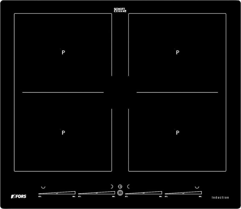 FORS Plan de cuisson induction 60 cm TIFS 644 FB