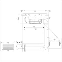 DE DIETRICH Plan de cuisson induction 80 cm DPI7888BH