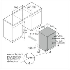 ASKO Lave-vaisselle intégré Logic 60 cm DSD444B