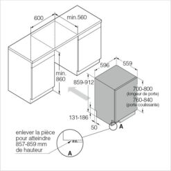 ASKO Lave-vaisselle intégré Style 60 cm DSD644GXXL