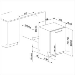 DE DIETRICH Lave-vaisselle 60 cm DV132JL