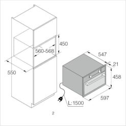 ASKO Combisteam 60 cm OCS8487S