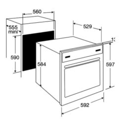 BRANDT Four 60 cm BOP7533BB