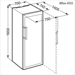 WKES-4552-22 LIEBHERR Cave de vieillissement