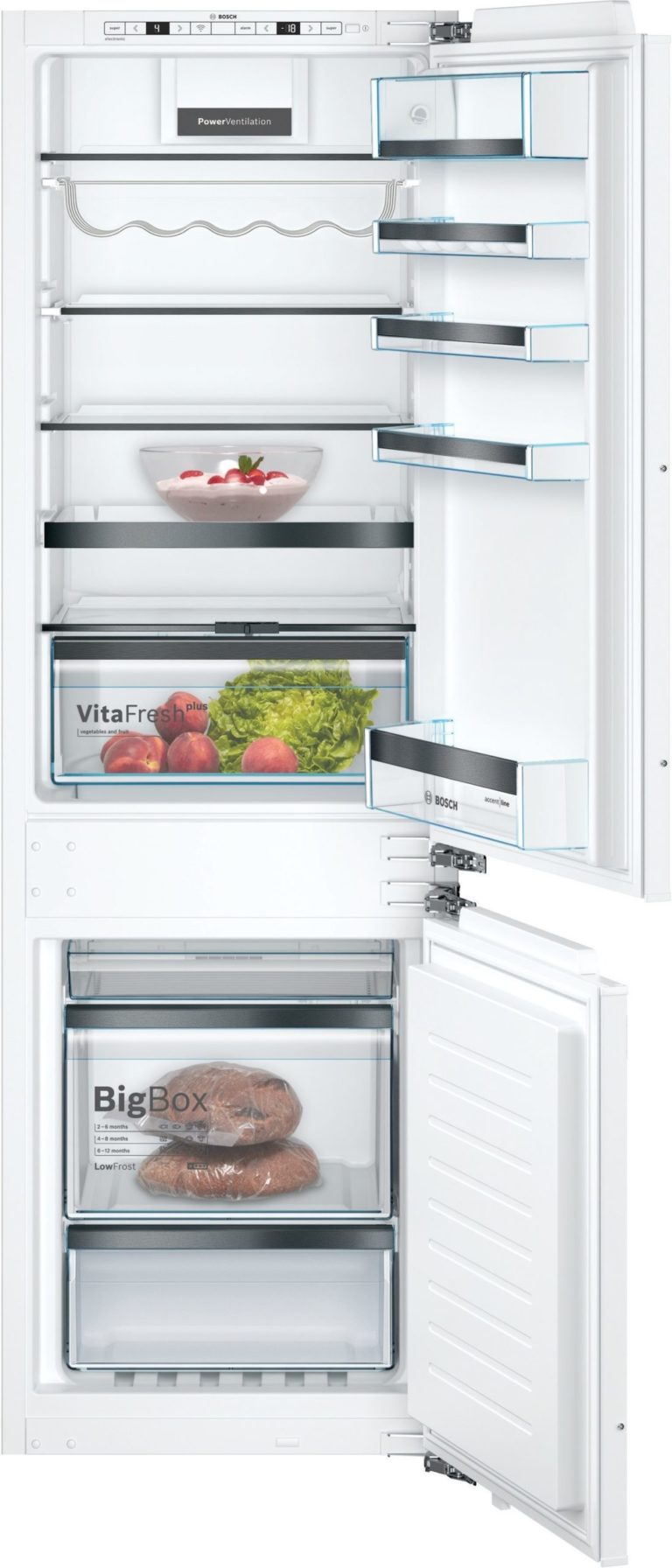 Bosch Combiné réfrigérateur/congélateur KIS86HDD0