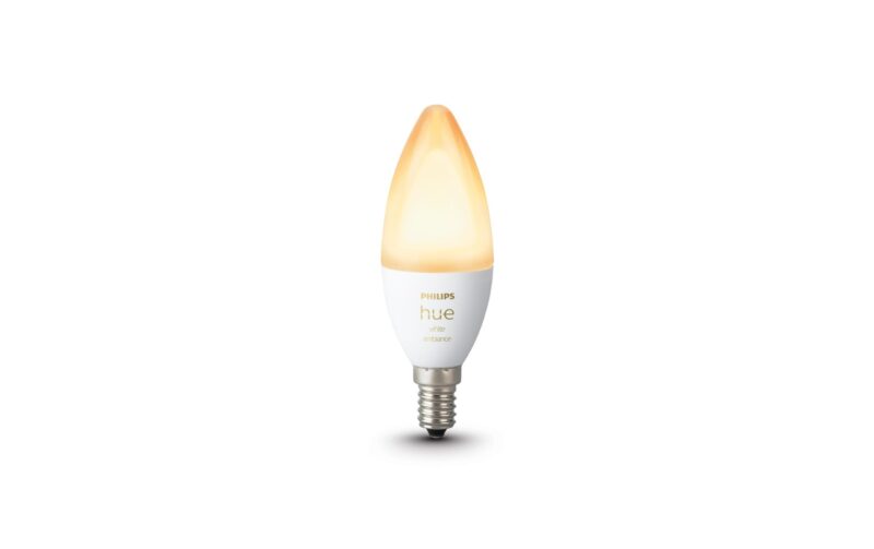 Philips Hue Ampoule Ambiance blanche E14, Bluetooth