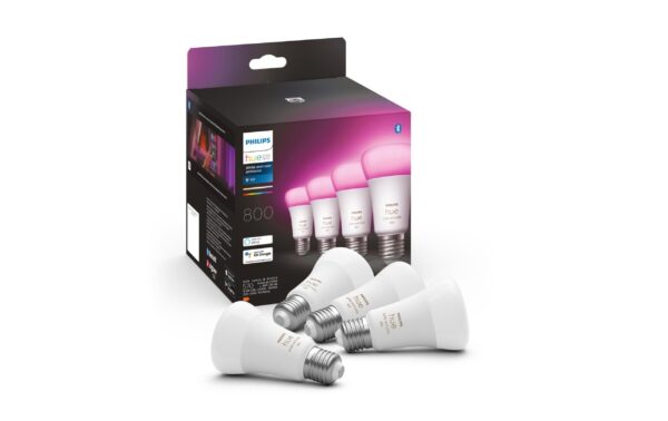 Philips Hue Ampoule White & Color Ambiance, E27, Bluetooth