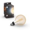 Philips Hue Ampoule White Ambiance, E27, Filament, Giant Globe, BT