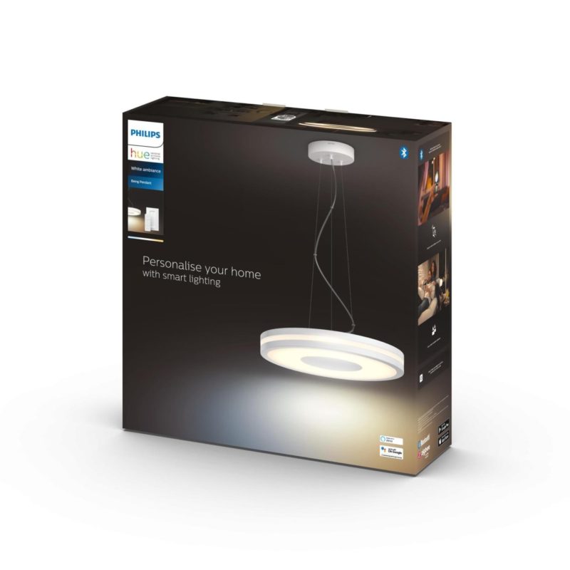 Philips Hue Lampe suspendue White Ambiance, Being, Blanc, Bluetooth