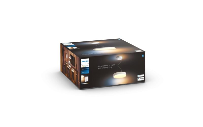 Philips Hue Lampe suspendue White Ambiance, Enrave, Blanc, Bluetooth