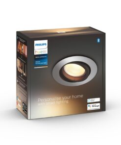 Philips Hue Spot à encastrer White Ambiance, Milliskin, Argent, Extension