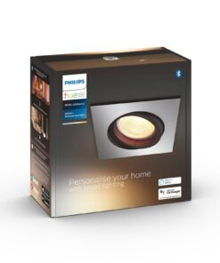 Philips Hue Spot à encastrer White Ambiance, Milliskin, Argent, Extension