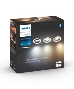 Philips Hue Spot à encastrer White Ambiance, Citrouille, blanche, 3 s