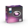 Philips Hue Spot à encastrer White & Color Ambiance, Centura, Argent, Rond