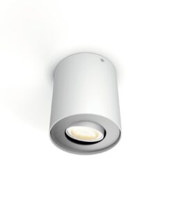 Philips Hue Spot encastré White Ambiance, Pilier 1x GU10, Blanc,