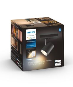 Philips Hue Spot encastré White Ambiance, Runner, 1 x GU10, Noir -