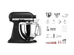 KitchenAid Robot ménager Artisan KSM200 Noir mat