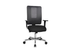 Contini Chaise de bureau Profi Noir