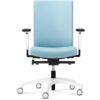 Dauphin Chaise de bureau Just Evo Cozy avec dos rembourré, turquoise 3