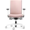 Dauphin Chaise de bureau Just Evo Cozy avec dos rembourré, rose
