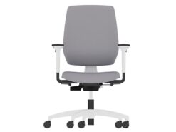 Dauphin Chaise de bureau Speed-O avec dos rembourré, platine 1