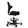 HÅG Chaise de bureau Capisco 8106 mit Fussring Noir 3