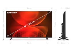 Sharp TV 40FH2EA 40″, 1920 x 1080 (Full HD), LED-LCD 3