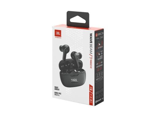 JBL Écouteurs True Wireless In-Ear Vibe Beam Noir 4