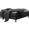 Lit boxspring Basio Hasena 180x200 cm Gris / Anthracite