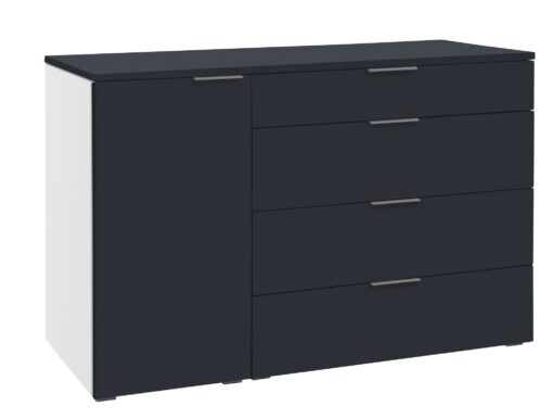 Commode Totrino Hasena Blanc / Anthracite