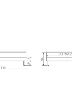 Lit boxspring Basio Hasena 140x200 cm Gris / Anthracite_5