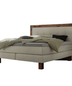 Lit boxspring Memphis Hasena 140 Beige / Brun