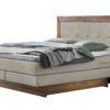 Lit boxspring incl. espace de rangement Texas Hasena 180x200 cm Beige / Brun