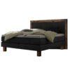 Lit boxspring Memphis Hasena 160x200 cm Anthracite / Brun