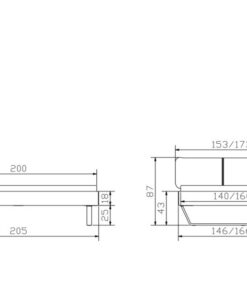 Lit Adriano Hasena Chêne bois massif 336-Kul smoke 140x200 cm Anthracite / Gris / Brun_5