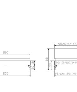 Lit Parete Hasena Chêne bois massif 323-Kul white 120x200 cm Anthracite / Blanc / Brun_5