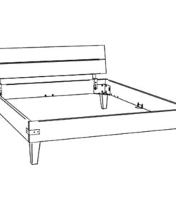 Lit Aloa Hasena 100x200 cm Brun_4