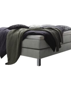 Lit boxspring Basio Hasena 140x200 cm Gris