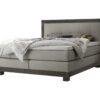 Lit boxspring Chicago Hasena 140x200 cm Gris