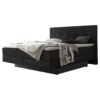 Lit boxspring incl. espace de rangement Miami Hasena 160x200 cm Anthracite