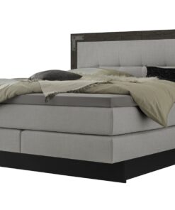 Lit boxspring incl. espace de rangement Nevada Hasena 140x200 cm Gris