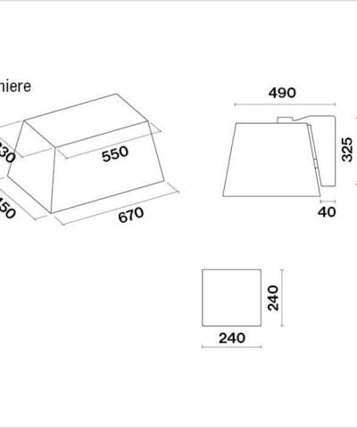 Hotte de ventilation E-ION LUMIERE W FALMEC